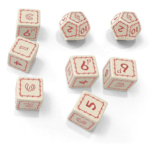 The One Ring White Dice Set - Tistaminis