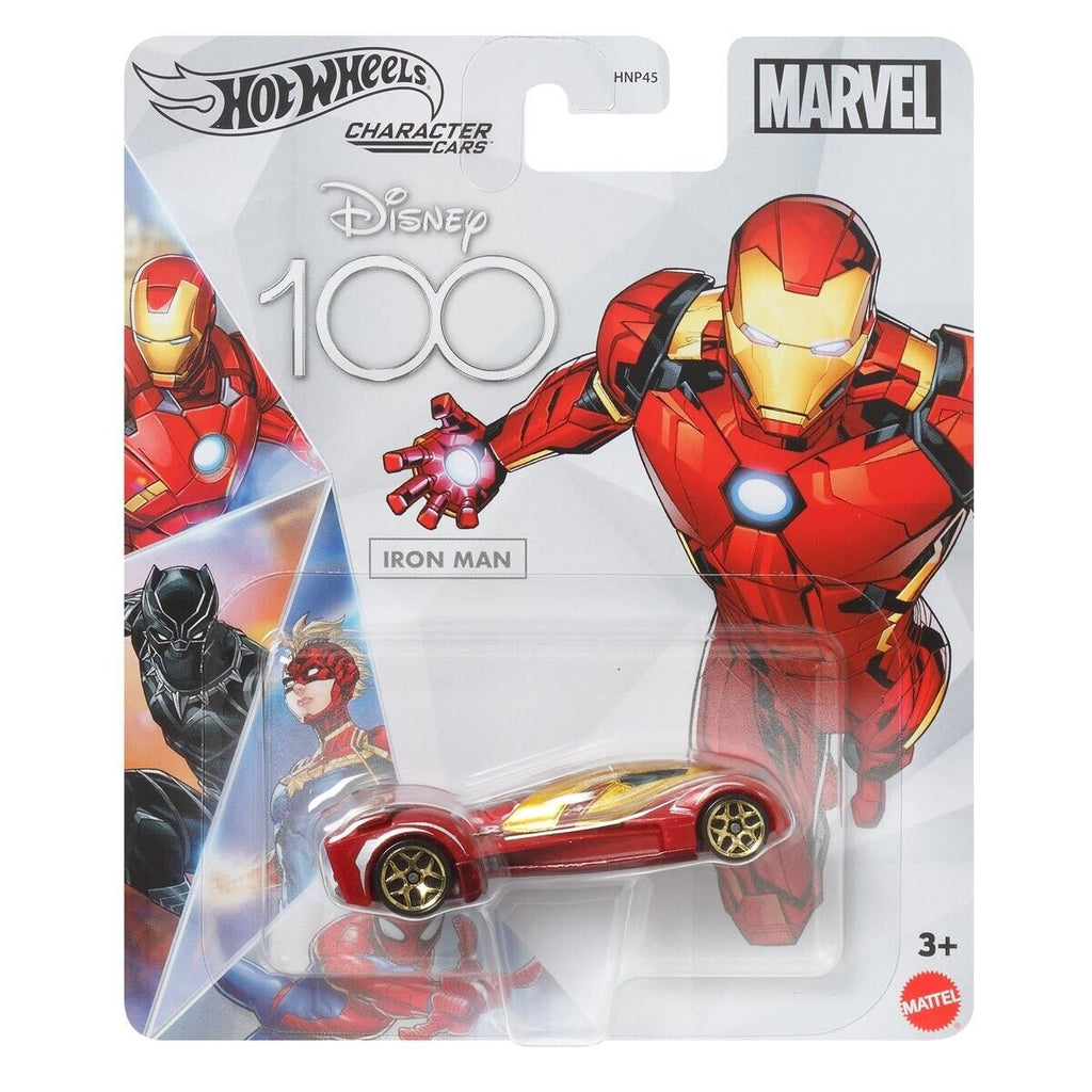 Hot Wheels: Disney 100th Character Cars: Marvel Iron Man - Tistaminis