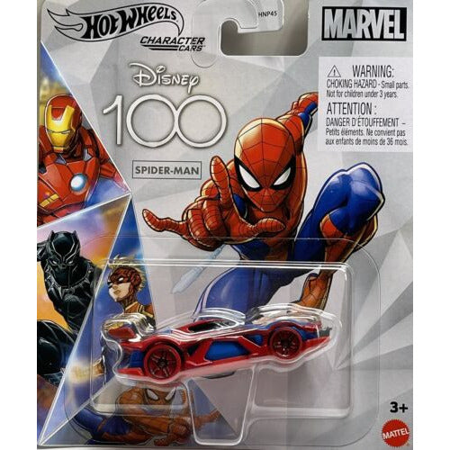 Hot Wheels: Disney 100th Character Cars: Marvel Spider-Man - Tistaminis