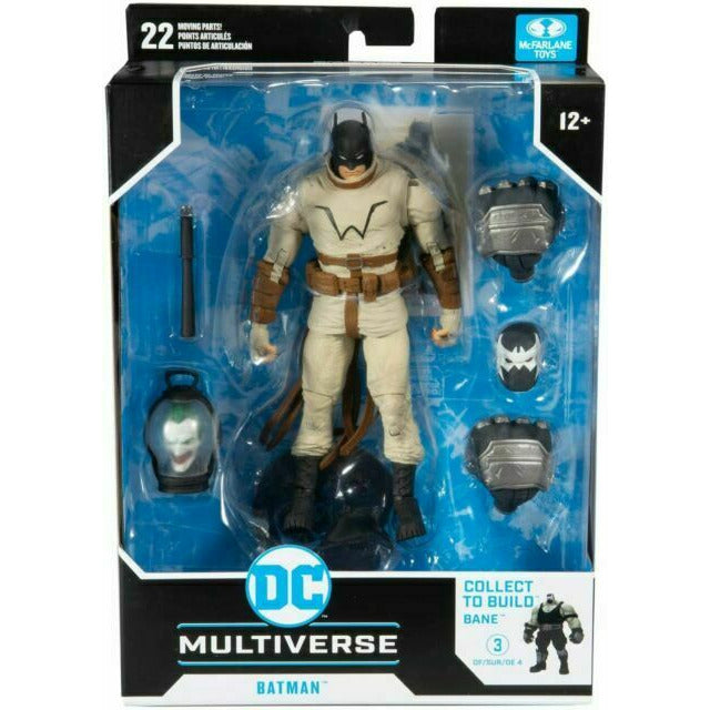 DC MULTIVERSE BUILD-A LAST KNIGHT ON EARTH - BATMAN New - Tistaminis