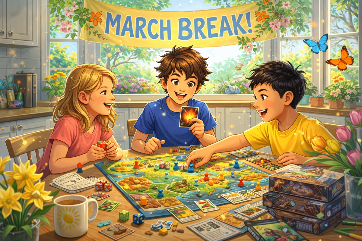 Best Tabletop Games to Play Over March Break