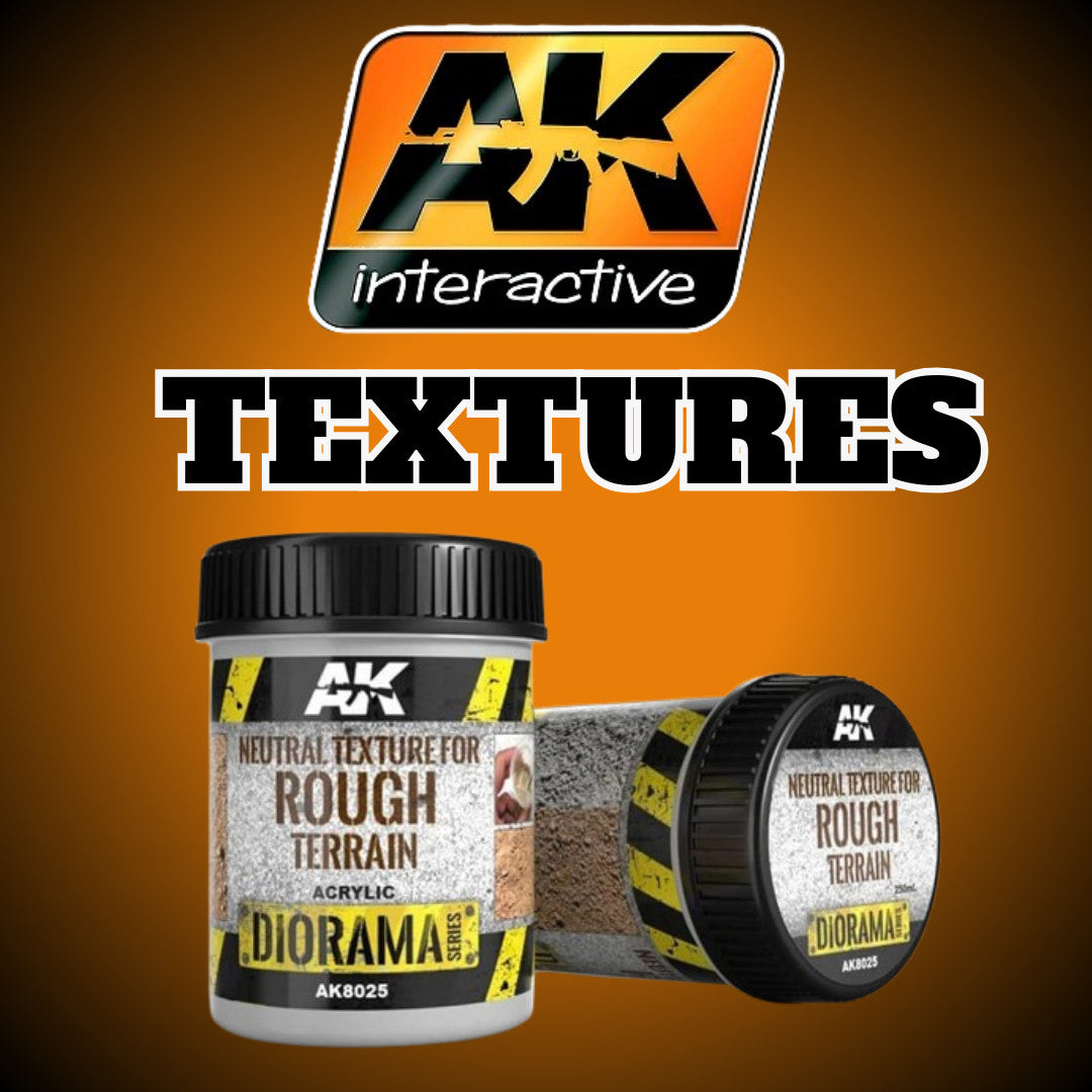 AK Interactive Textures – Terrain, Ground, and Diorama Effects