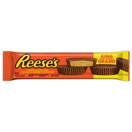 Reese's Peanut Butter Cups King Size (62g) - Tistaminis