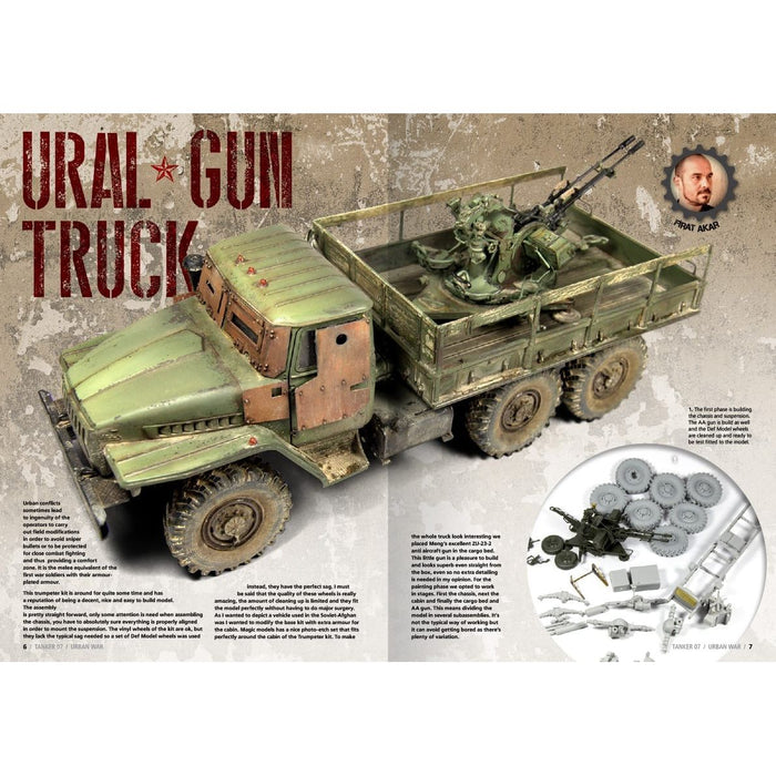 AK Interactive TANKER 07 URBAN WAR - English New - Tistaminis