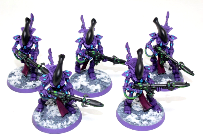 Warhammer Eldar Wraithguard Well Painted Magnetized JYS43