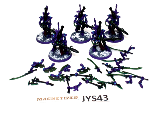 Warhammer Eldar Wraithguard Well Painted Magnetized JYS43