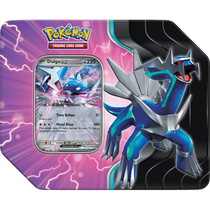 POKEMON AZURE LEGENDS TIN - Diaiga Feb 21 Pre-Order