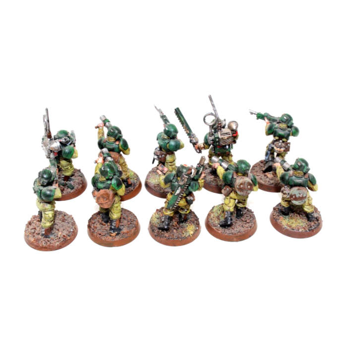 Warhammer Imperial Guard Cadian Shock Troops Well Painted JYS64 - Tistaminis