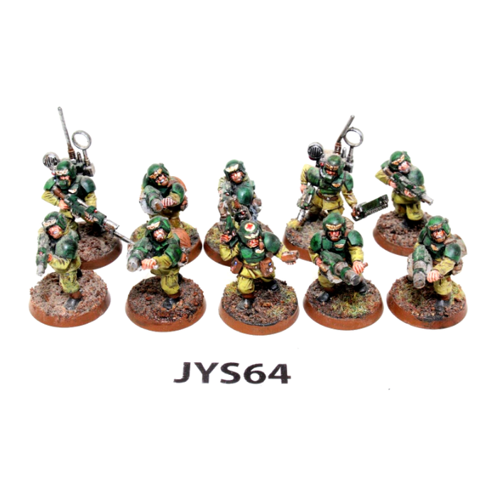 Warhammer Imperial Guard Cadian Shock Troops Well Painted JYS64 - Tistaminis