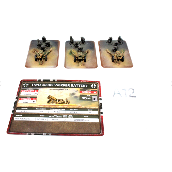 Flames of War 15cm Nebelwerfer Battery A12 - Tistaminis