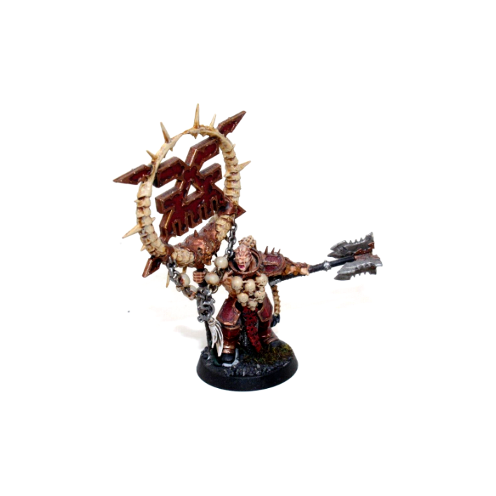Warhammer Warriors of Chaos Blades of Khorne Bloodsecrator Well Painted JYS25 - Tistaminis
