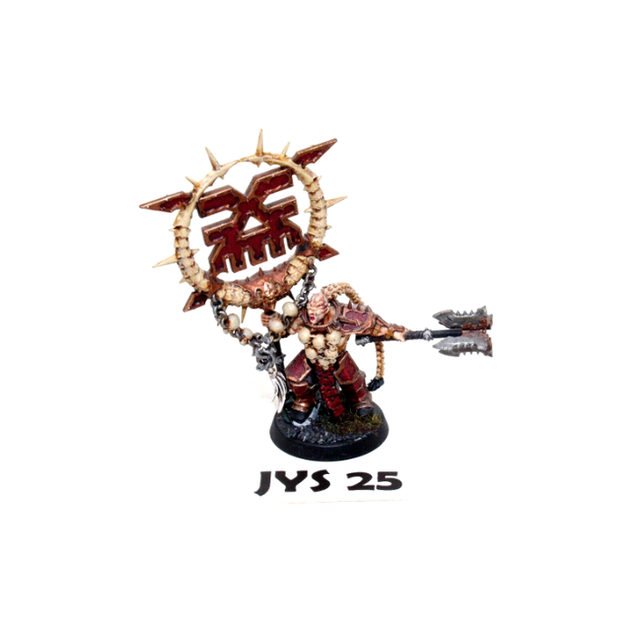 Warhammer Warriors of Chaos Blades of Khorne Bloodsecrator Well Painted JYS25 - Tistaminis