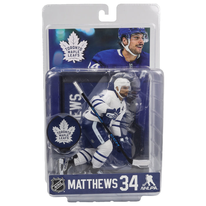 McFarlane NHL 7" Figure Auston Matthews - Toronto Maple Leafs Chase New - Tistaminis