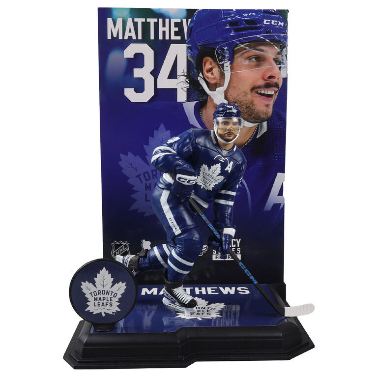 McFarlane NHL 7" Figure Auston Matthews - Toronto Maple Leafs New - Tistaminis