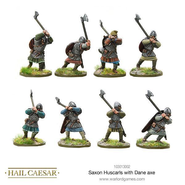 Hail Caesar Saxon Huscarls With Dane Axe - Tistaminis