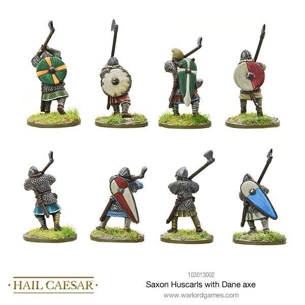 Hail Caesar Saxon Huscarls With Dane Axe - Tistaminis