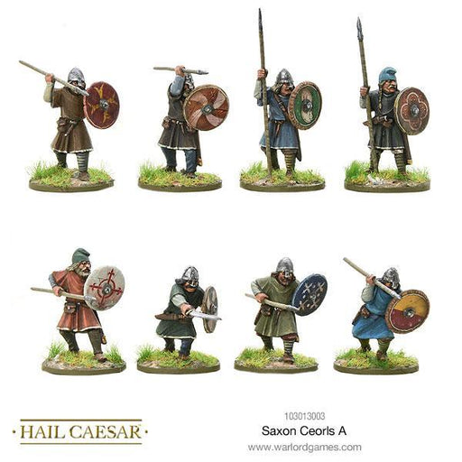 Hail Caesar Saxon Ceorls A - Tistaminis