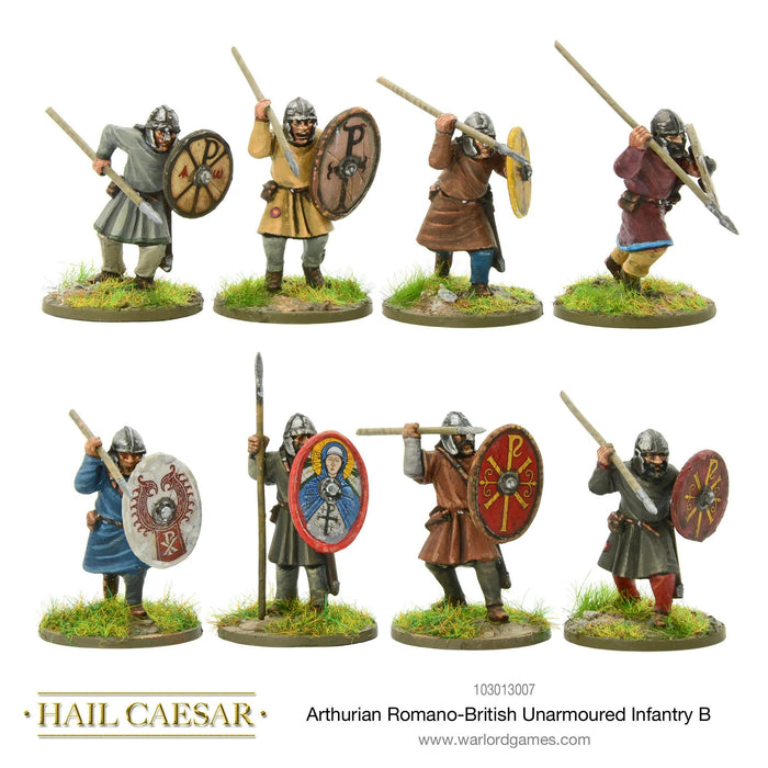 Hail Caesar Arthurian Romano-British Unarmoured Infantry B - Tistaminis