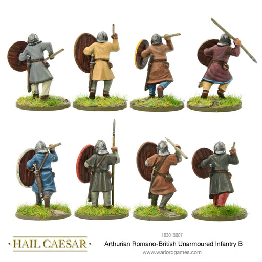 Hail Caesar Arthurian Romano-British Unarmoured Infantry B - Tistaminis