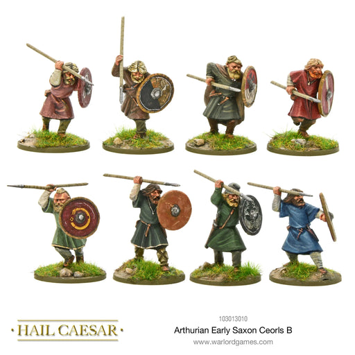 Hail Caesar Arthurian Early Saxon Ceorls B - Tistaminis