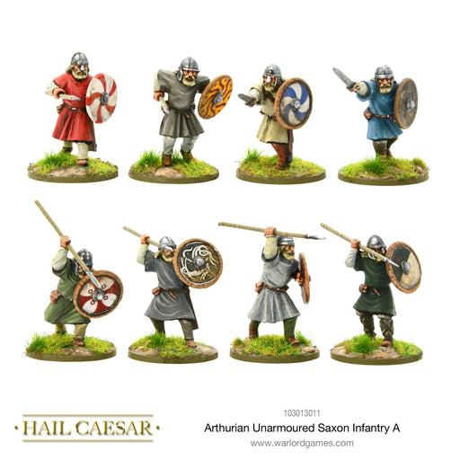 Hail Caesar Arthurian Unarmoured Saxon Infantry A - Tistaminis