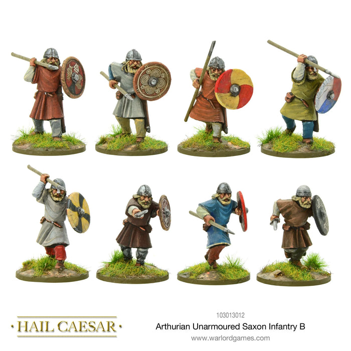 Hail Caesar Arthurian Unarmoured Saxon Infantry B - Tistaminis