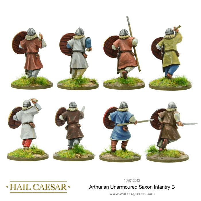 Hail Caesar Arthurian Unarmoured Saxon Infantry B - Tistaminis