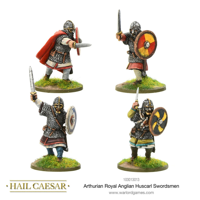 Hail Caesar Arthurian Royal Anglian Huscarl Swordsmen - Tistaminis