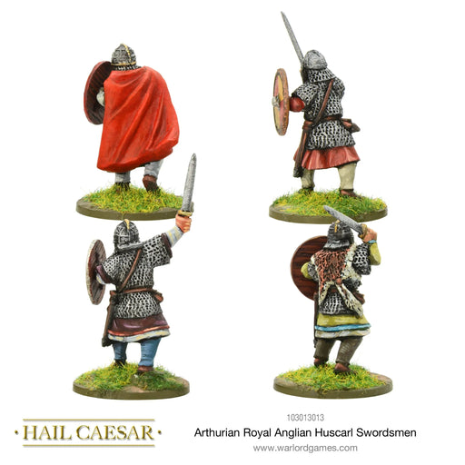 Hail Caesar Arthurian Royal Anglian Huscarl Swordsmen - Tistaminis