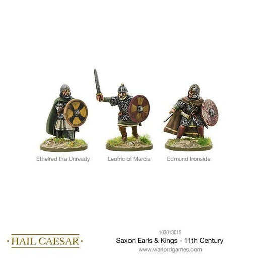 Hail Caesar Saxon Earls & Kings - 11th Century - Tistaminis