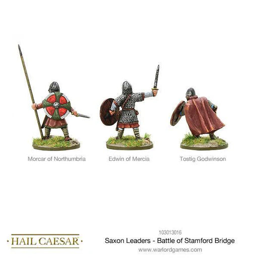 Hail Caesar Saxon Leaders - Battle Of Stamford Bridge - Tistaminis