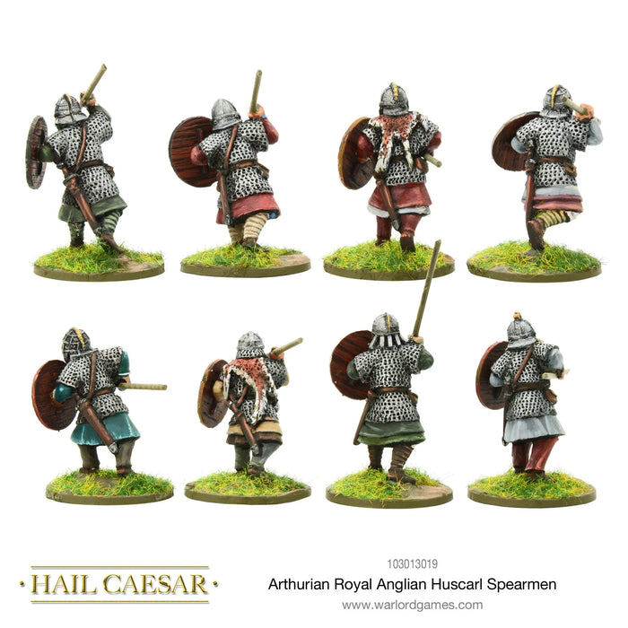 Hail Caesar Arthurian Royal Anglian Huscarl Spearmen - Tistaminis