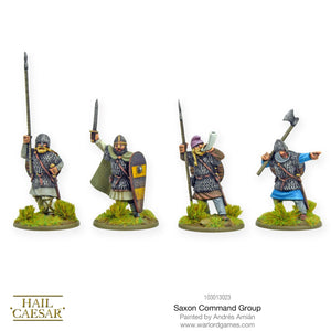 Hail Caesar Saxon Command Group - Tistaminis