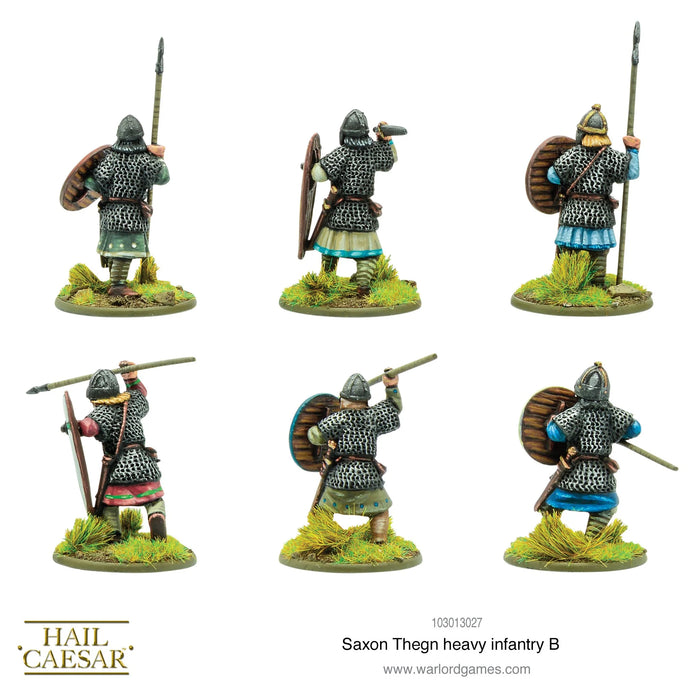 Hail Caesar Saxon Thegn Heavy Infantry B - Tistaminis