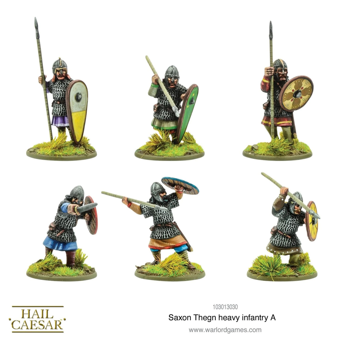 Hail Caesar Saxon Thegn Heavy Infantry A