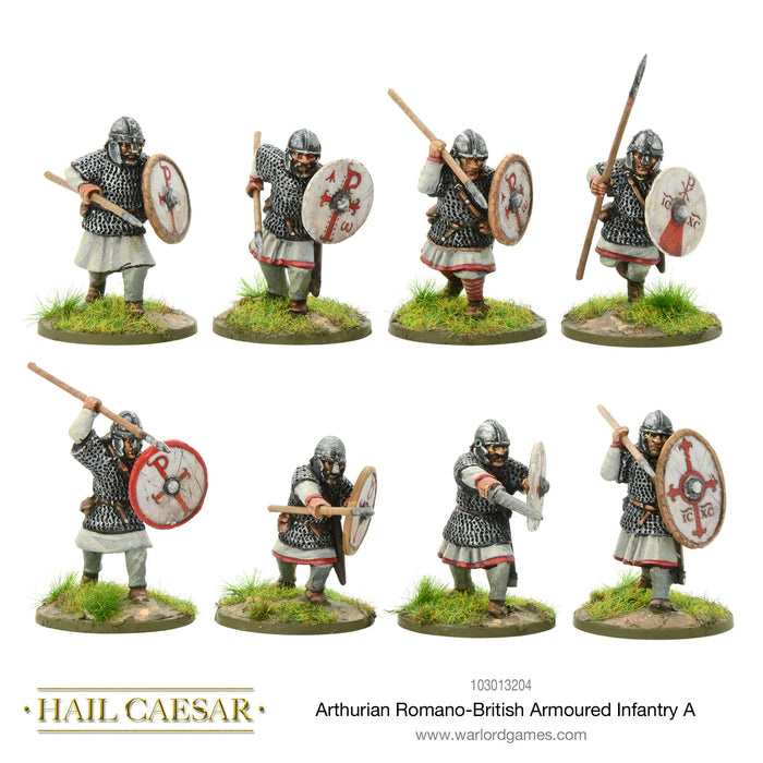 Hail Caesar Arthurian Romano-British Armoured Infantry A - Tistaminis