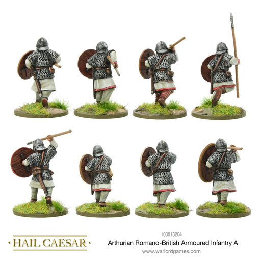 Hail Caesar Arthurian Romano-British Armoured Infantry A - Tistaminis