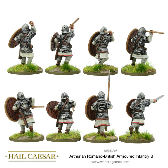 Hail Caesar Arthurian Romano-British Armoured Infantry B - Tistaminis