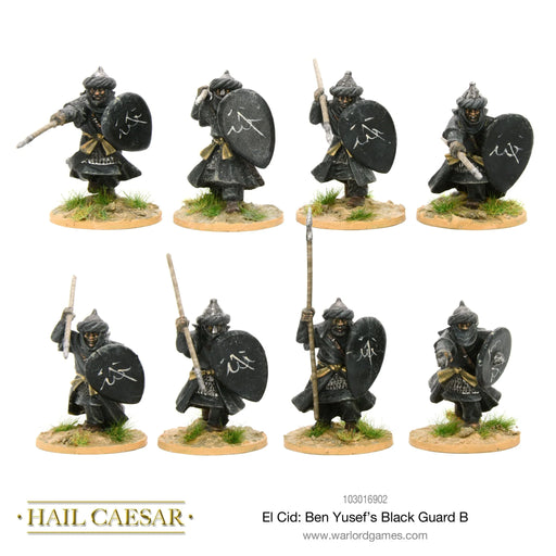 Hail Caesar Medieval Spain El Cid: Ben Yussef's Black Guard B - Tistaminis