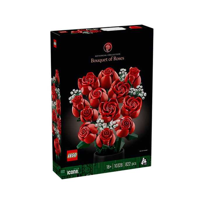 Lego Icons Bouquet Of Roses 822pc 10328