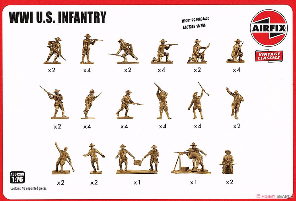 Airfix WW1 US Infantry (1/76) New