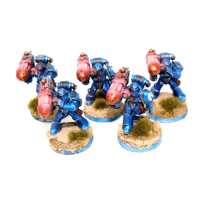 Warhammer Space Marines Dessolation Squad Well Painted A16