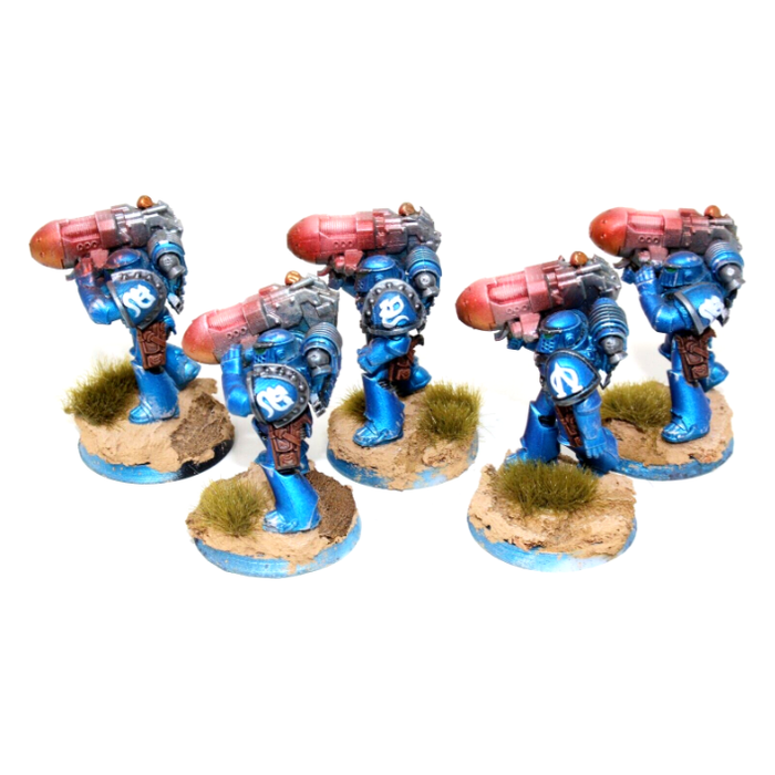 Warhammer Space Marines Dessolation Squad Well Painted A16 - Tistaminis