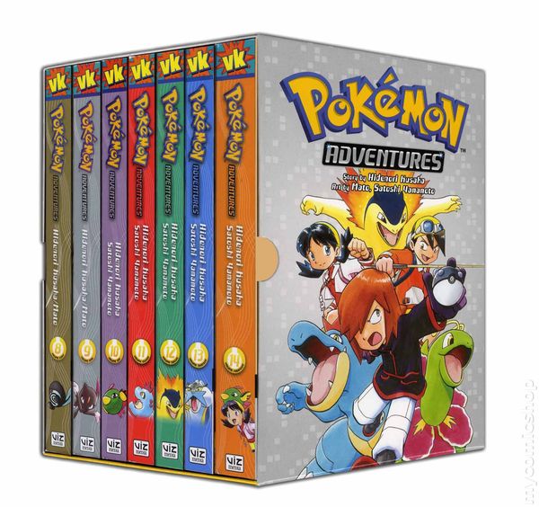 POKEMON ADVENTURES GOLD & SILVER BOX SET New