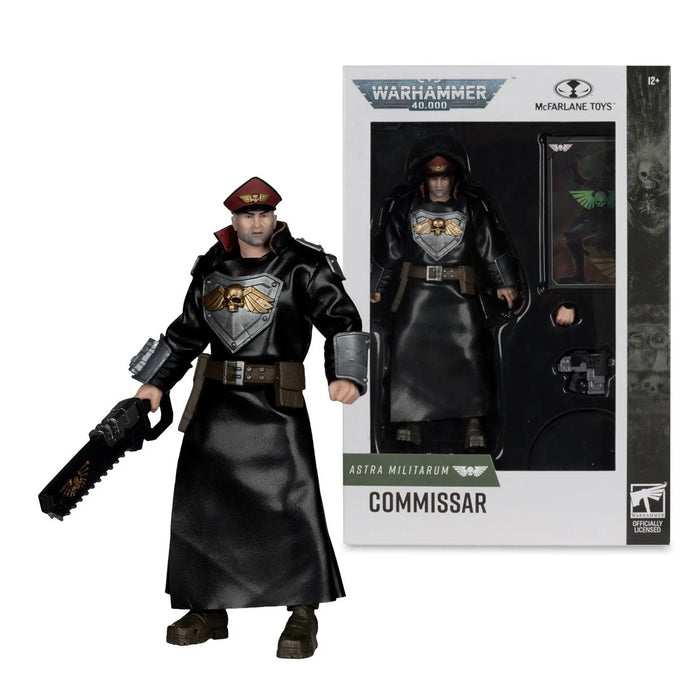 WARHAMMER 40000 7IN FIGURES WV10 - ASTRA MILITARUM COMMISSAR Q1 2025 Pre-Order