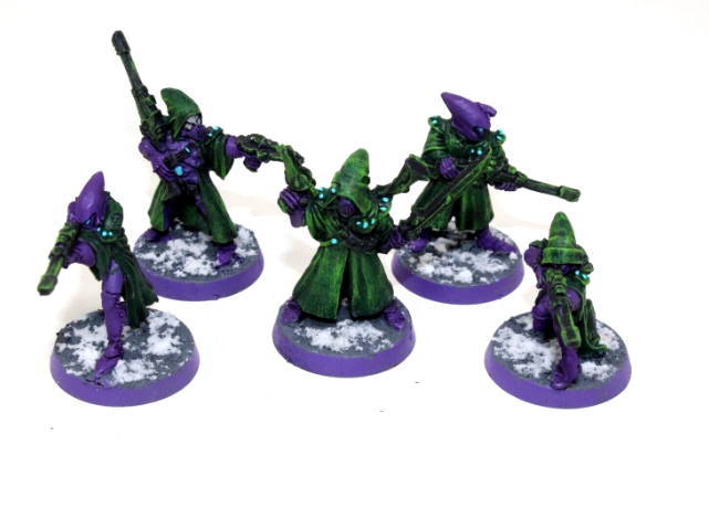 Warhammer Eldar Rangers Metal Well Painted JYS43