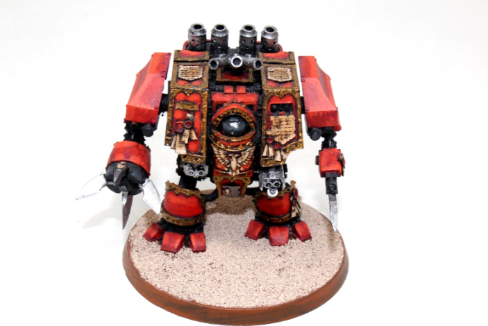 Warhammer Blood Angels Venerable Dreadnought Well Painted JYS6