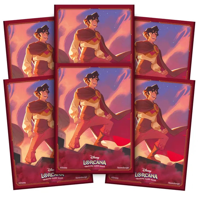 DISNEY LORCANA CARD SLEEVES - Alladin