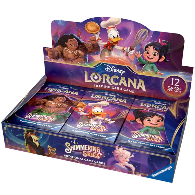 DISNEY LORCANA SHIMMERING SKIES BOOSTER BOX