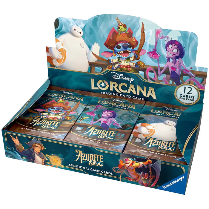 DISNEY LORCANA AZURITE SEA BOOSTER BOX Nov 15 PreOrder